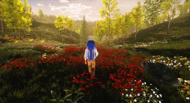 Game Mike Goes On Hike sở hữu đồ họa vẽ tay cực đẹp