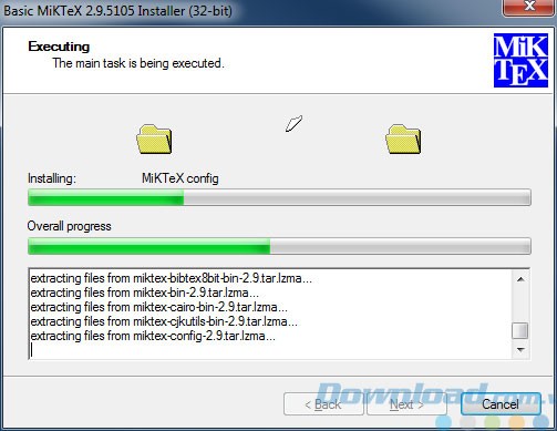 Cài đặt MiKTeX trên máy tính