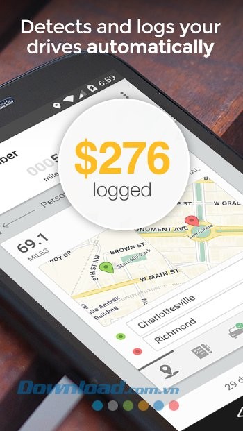 MileIQ sở hữu cơ chế hoạt động tự động