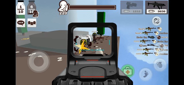 Vô số vũ khí, trang bị khác nhau hỗ trợ bạn chiến đấu