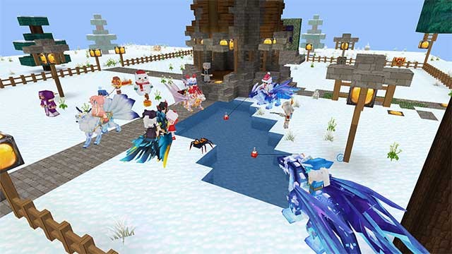 Game có đầy đủ các yếu tố xây dựng và khám phá cần thiết của một trò chơi sandbox