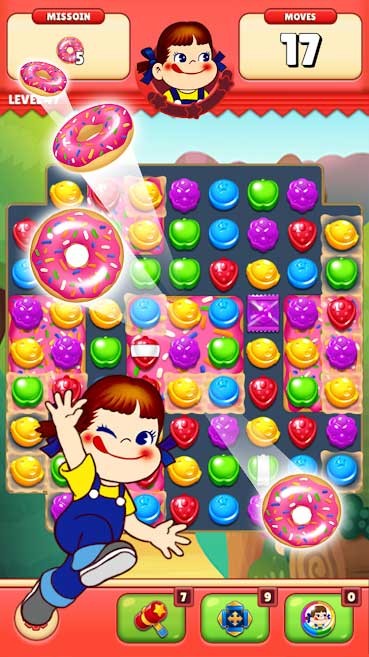 Cùng cô bé Peko bước vào hành trình giải đố mới trong game Milky Match
