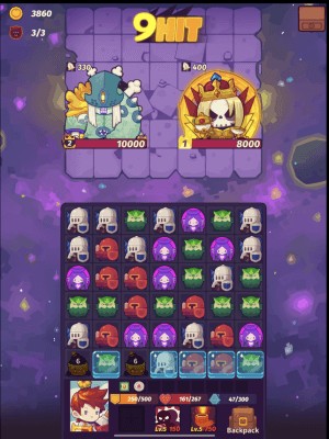 Ghép các đối tượng để đánh bại kẻ thù