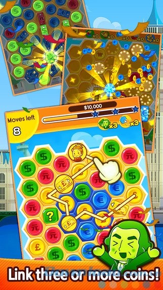 Phong cách match-3 quen thuộc