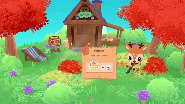 Bạn có thể thay đổi trang phục của Milly và diện mạo của đồng cỏ