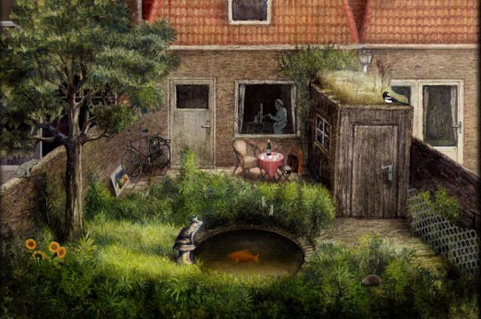 Các phong cảnh và nhân vật trong game Milo and the Magpies được vẽ hoàn toàn bằng tay