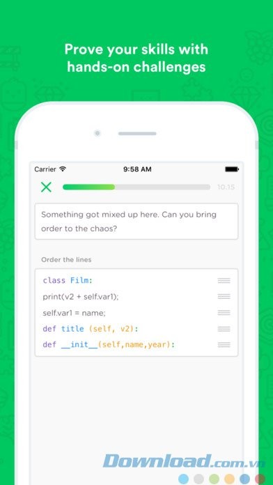 Chứng minh kỹ năng bằng thử thách