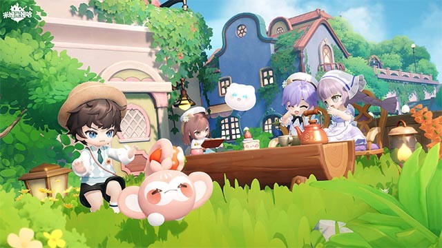 Kết bạn và tổ chức tiệc tùng thật là vui trong Mimu Mimu Ha game