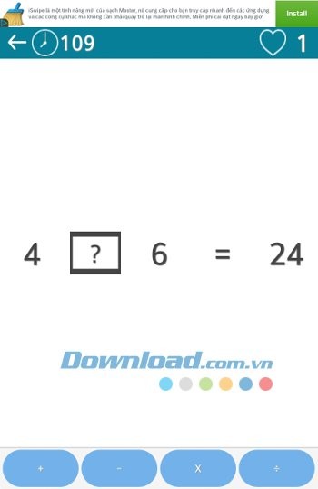 Mind Games giúp phát triển tư duy toán học