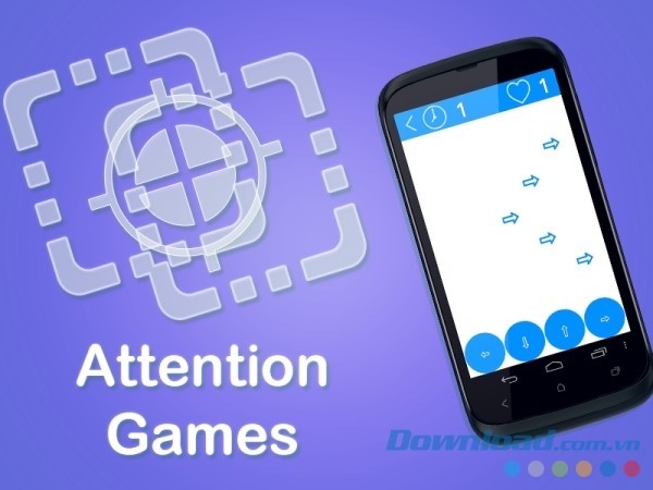 Game rèn sự tập trung Mind Games Pro cho Android