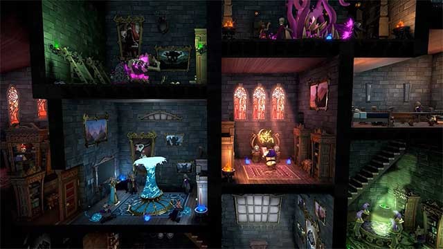 Có rất nhiều hoạt động thú vị để khám phá trong ngôi trường phép thuật Mind Over Magic