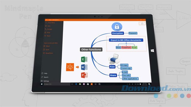Xuất file ra nhiều định dạng