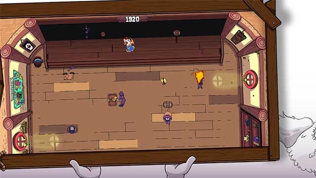 Mine! Mine! Mine! là game bắn súng vui nhộn với phong cách hoạt hình lập dị