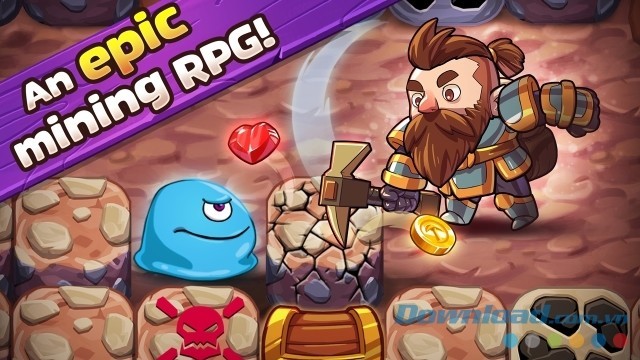 Đối đầu với quái vật canh giữ kho báu