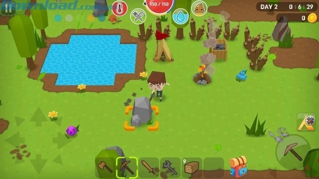 Sinh tồn trong thế giới hình khối đầy rẫy nguy hiểm