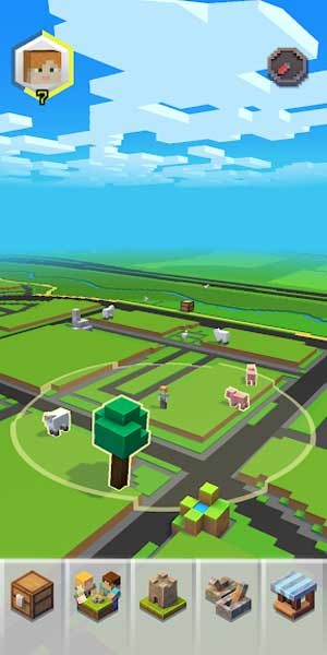 Tham gia giao chiến với một đám đông thù địch giống trong Minecraft