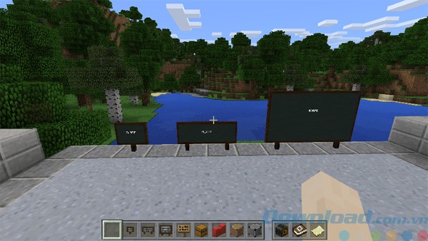 Bảng trong Minecraft: Education Edition