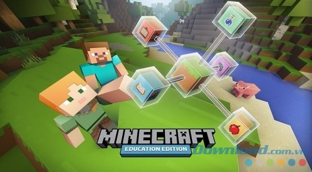 Minecraft: Education Edition cho Mac thổi