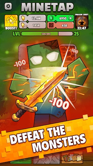 Đánh bại quái vật