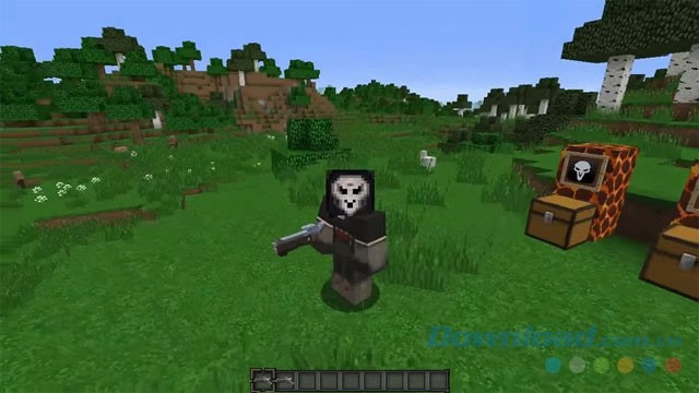 Bổ sung áo giáp, vũ khí