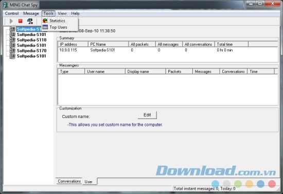MING Chat Spy