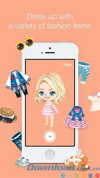 Tùy biến với các item miễn phí