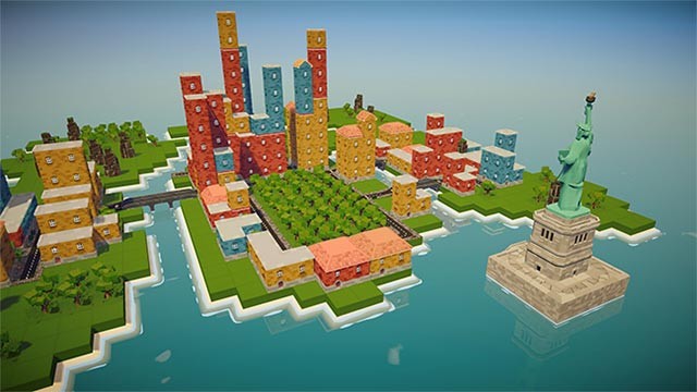 Bên cạnh cơ chế tính giờ, game Mini City: Mayhem cũng có các chế độ xây dựng thư giãn và kiên nhẫn