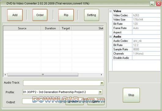 Mini DVD to Video Converter