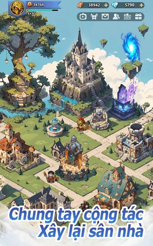 Xây lại sân nhà