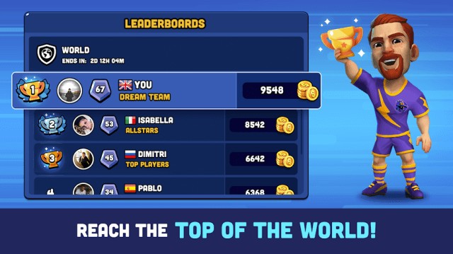 Trở thành đội bóng tốt nhất thế giới