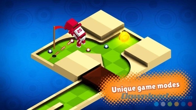 Khám phá các chế độ chơi độc đáo của game đánh gôn miễn phí Mini Golf Buddies