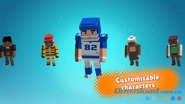 Tùy chỉnh nhân vật trong game đánh gôn miễn phí Mini Golf Buddies