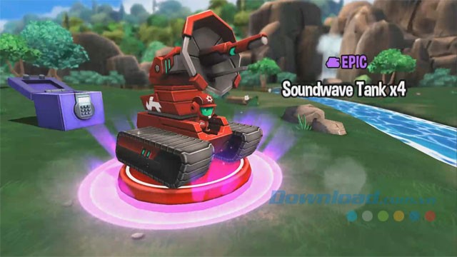 Mở khóa phương tiện chiến đấu