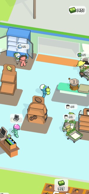 Đưa các hàng hóa lên kệ để phục vụ khách hàng