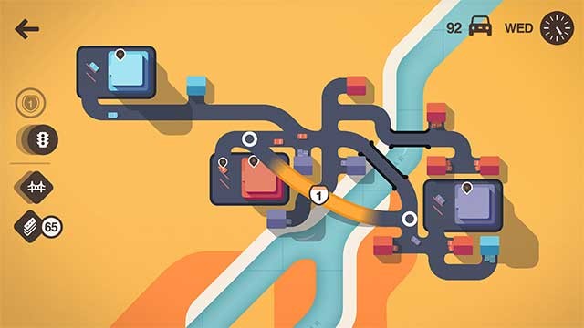 Mini Motorways là game xây dựng mạng lưới giao thông hấp dẫn