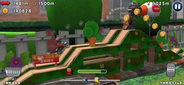 Tham gia cuộc đua trên những cung đường đầy chướng ngại vật trong game Mini Racing Adventures