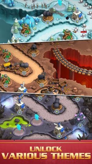 Chơi ở nhiều địa điểm đa dạng