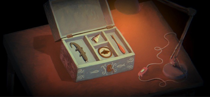 Khám phá những món đồ trong hộp đồ gỗ cũ, mỗi món đồ kể một câu chuyện