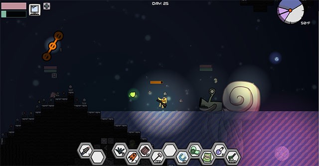 Chiến đấu với vô vàn kẻ thù và boss thù địch ngoài không gian