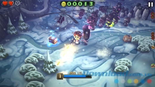 Minigore 2: Zombies cho iOS thách thức người chơi qua nhiều môi trường khắc nghiệt