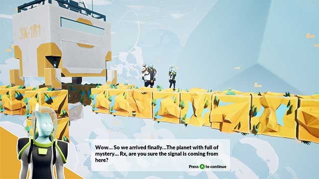 Bạn và một người bạn sẽ vào vai hai nhà thám hiểm Kaiten và Ido