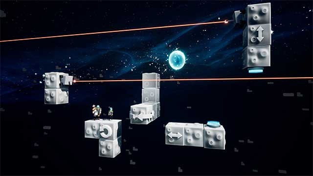 Bạn có thể bắt gặp những con quái vật và robot nguy hiểm nhưng vui nhộn