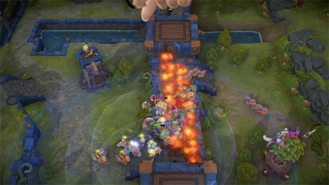 Phá hủy tháp của đối thủ để giành chiến thắng