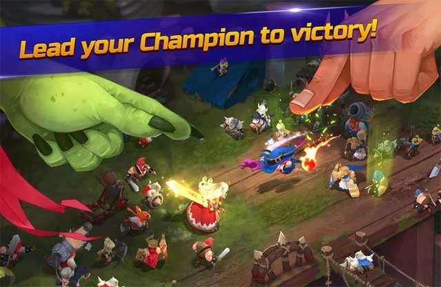 Đối mặt với người chơi từ khắp nơi trên thế giới trong các trận chiến 1v1