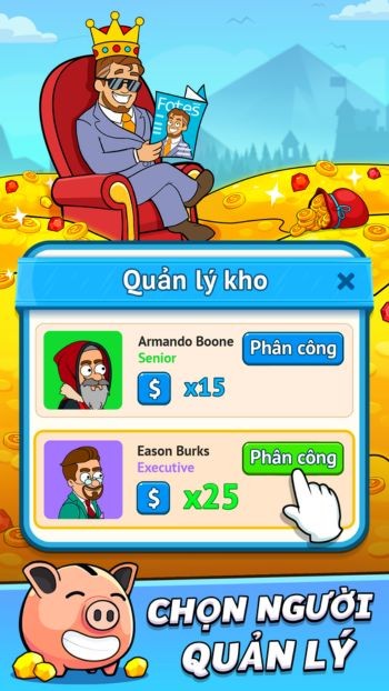 Chọn người quản lý