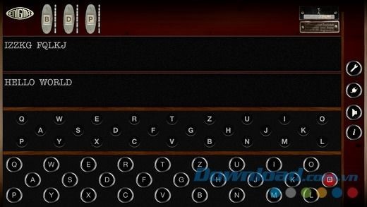 Mininigma cho iOS là ứng dụng giả lập máy giải mã thông minh trên iPhone