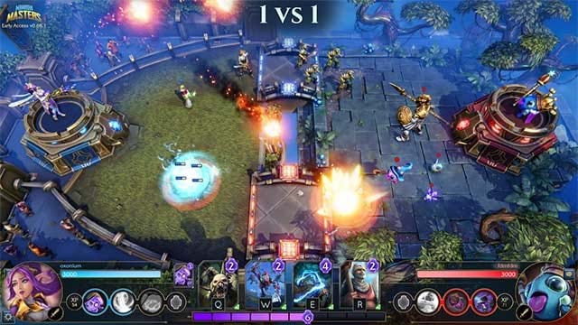 Đấu trường MOBA rực lửa