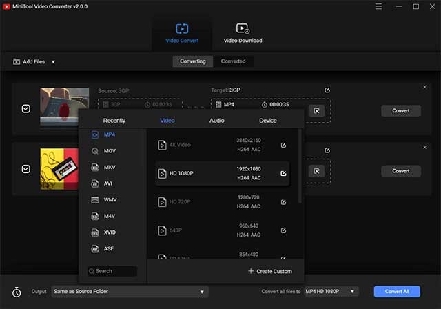 Tốc độ chuyển đổi nhanh hơn và chất lượng video cao