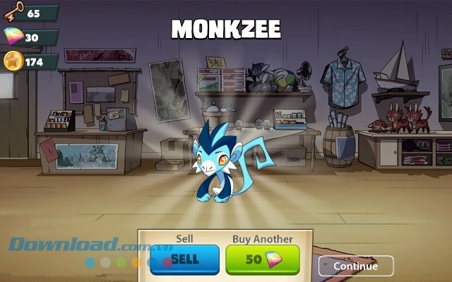 Mở khóa MIno trong game Mino Monsters 2: Evolution