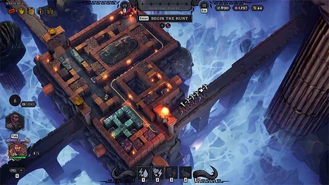 Giăng bẫy, sắp đặt các hành lang và rình rập những kẻ xâm nhập